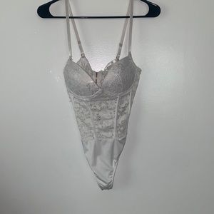 Laced white body top